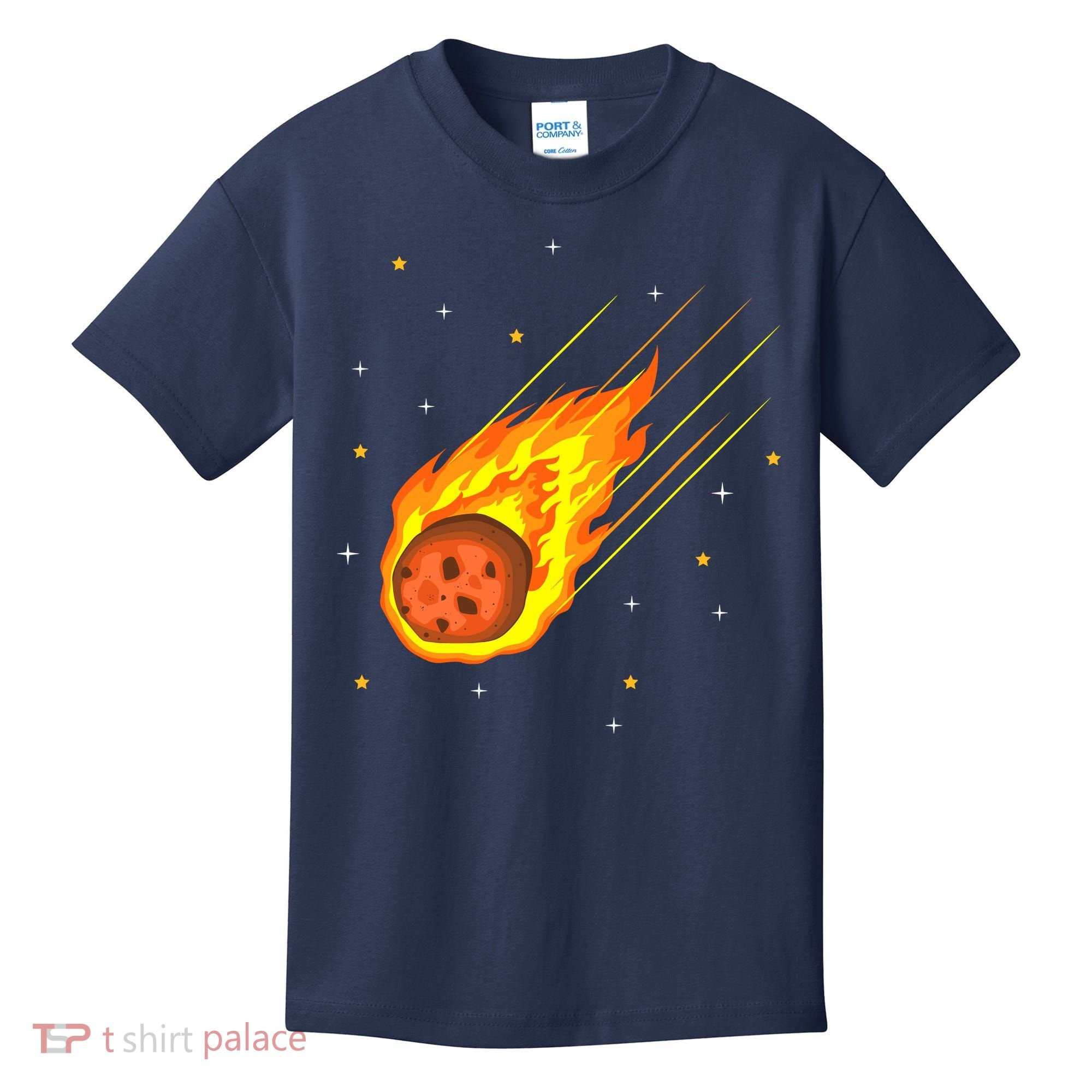 Meteorite Asteroid Comet Meteor Shower Universe Meteors Kids T-Shirt