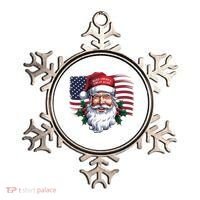 Make A Christmas Great Again Xmas Trump Maga Pajamas Santa Us Flag Ornament thumb 0