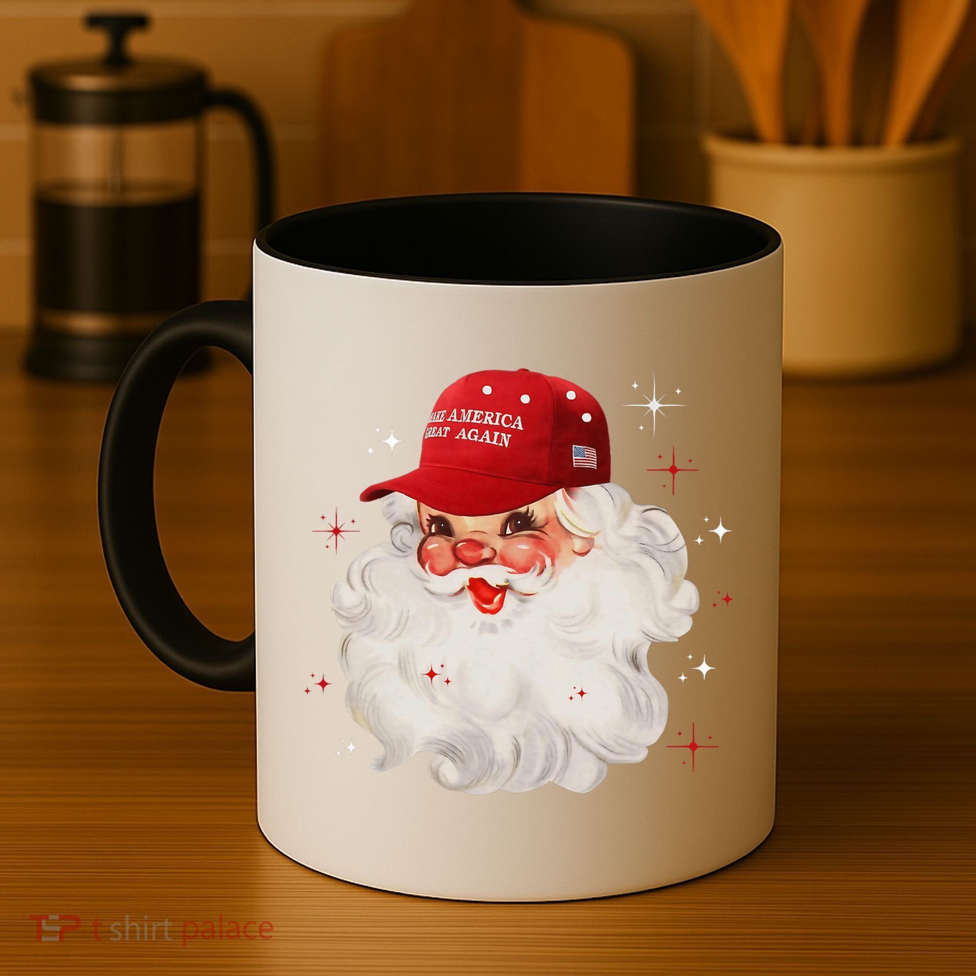 Make A Christmas Great Again Xmas Trump Maga Pajamas Santa Coffee Mug