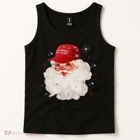 Make A Christmas Great Again Xmas Trump Maga Pajamas Santa Tank Top thumb 2