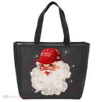 Make A Christmas Great Again Xmas Trump Maga Pajamas Santa Tote Bag thumb 0