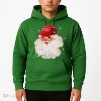 Make A Christmas Great Again Xmas Trump Maga Pajamas Santa Hoodie thumb 2