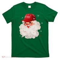 Make A Christmas Great Again Xmas Trump Maga Pajamas Santa T-Shirt thumb 0