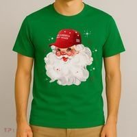 Make A Christmas Great Again Xmas Trump Maga Pajamas Santa T-Shirt thumb 3