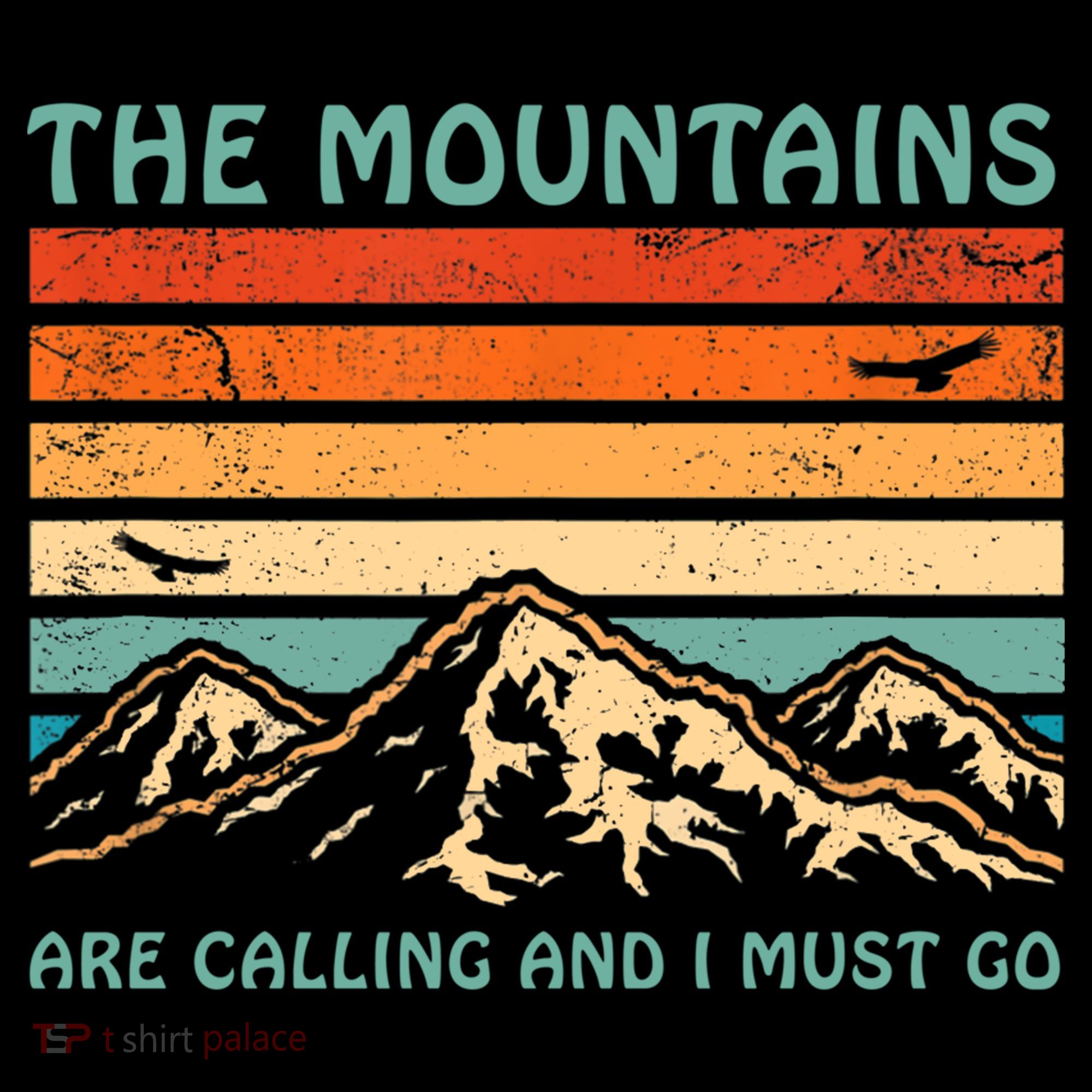 Mountains Are Calling And I Must Go Retro Funny Travelling Funny Gift Women's Hoodie