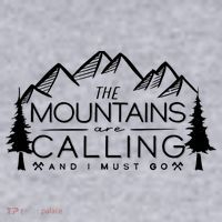 Mountains Are Calling And I Must Go Nature Lover Women's Sweatshirt thumb 2