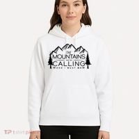 Mountains Are Calling And I Must Go Nature Lover Hoodie thumb 5