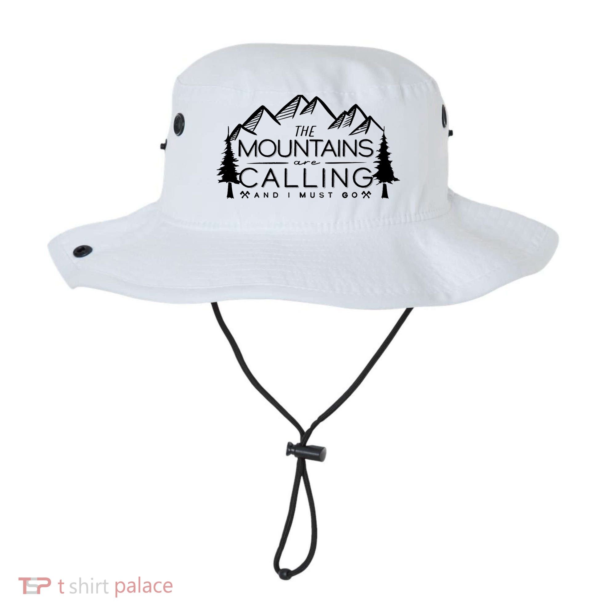 Mountains Are Calling And I Must Go Nature Lover Bucket Hat