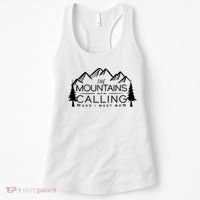Mountains Are Calling And I Must Go Nature Lover Women's Tank Top thumb 0