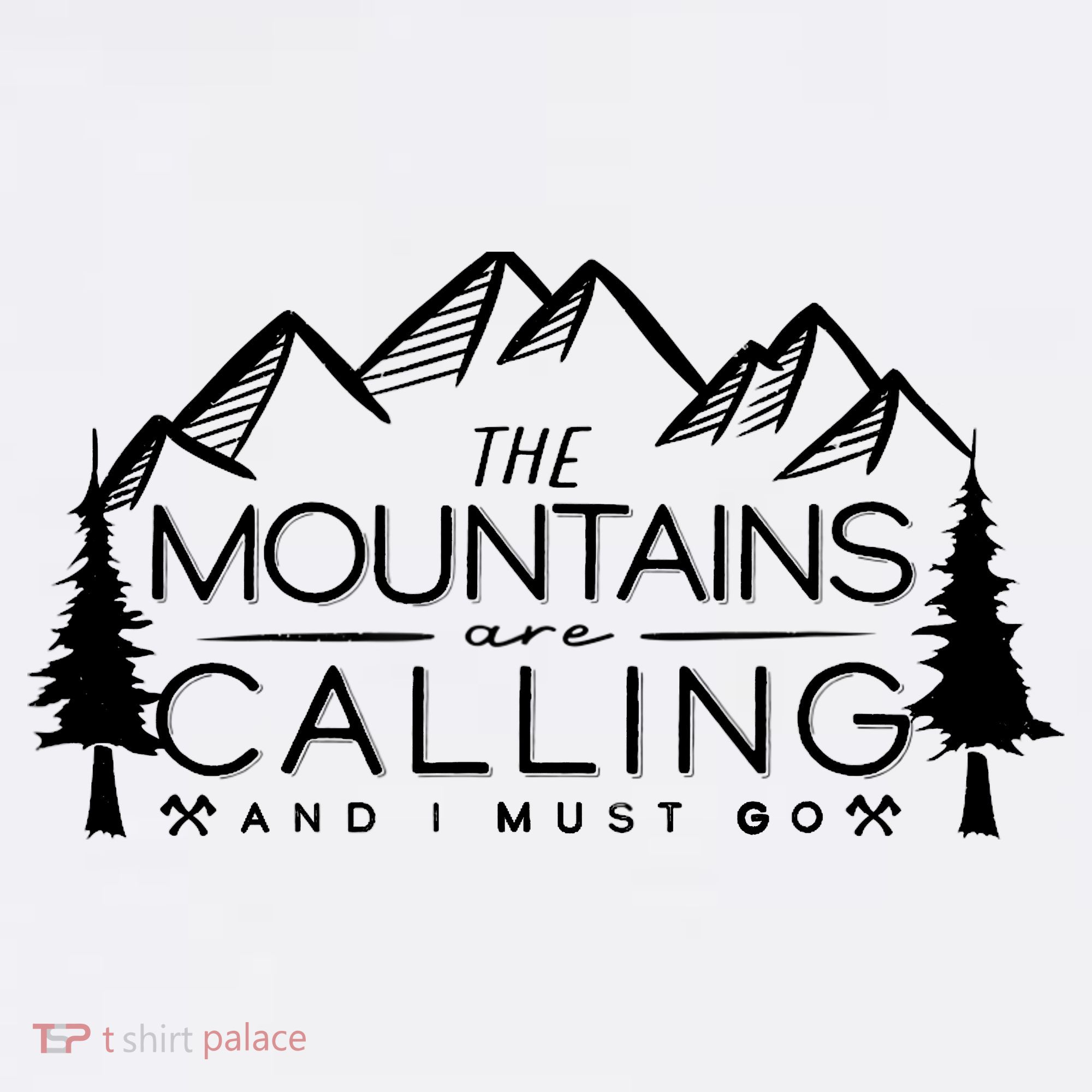 Mountains Are Calling And I Must Go Nature Lover Baby Bodysuit