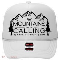 Mountains Are Calling And I Must Go Nature Lover Hat thumb 0