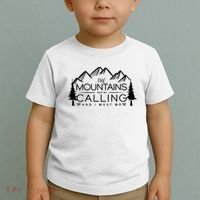 Mountains Are Calling And I Must Go Nature Lover Toddler T-Shirt thumb 2