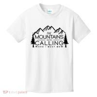 Mountains Are Calling And I Must Go Nature Lover Kids T-Shirt thumb 0
