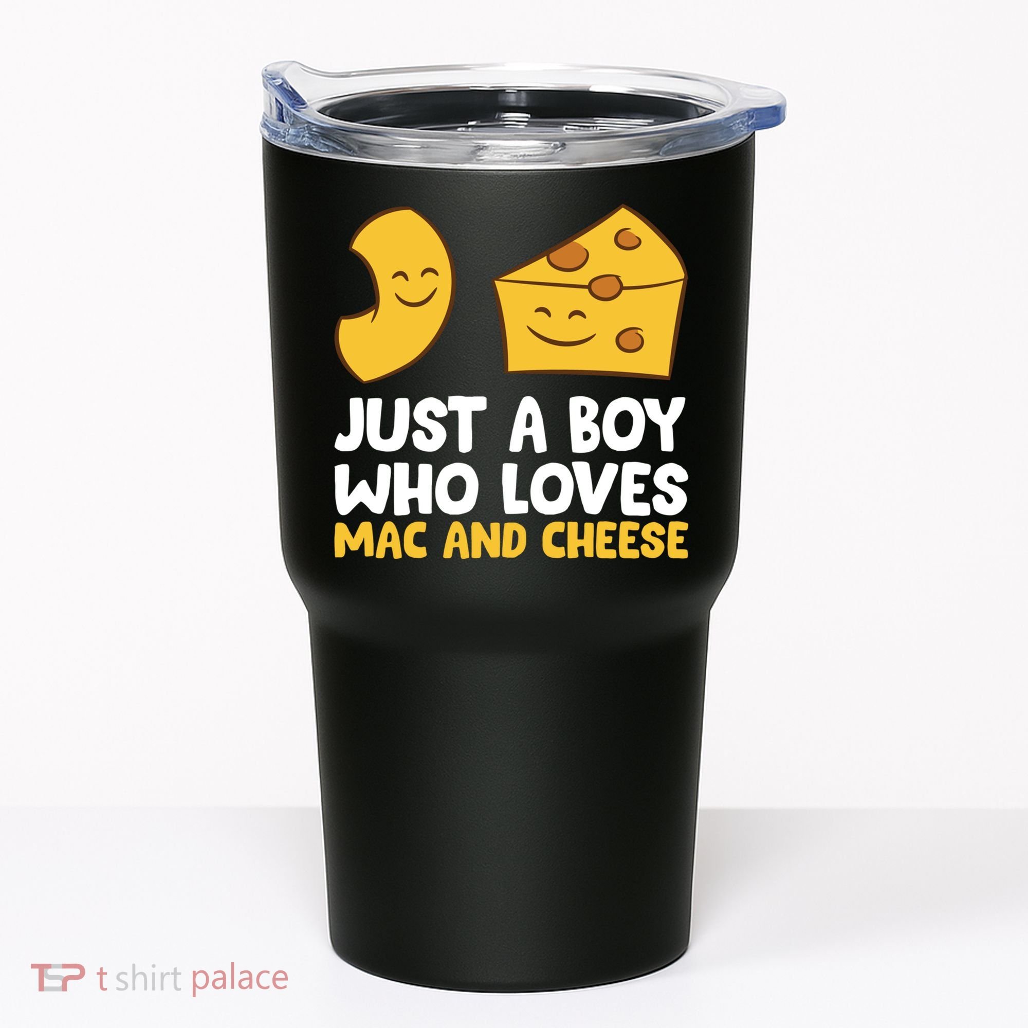 Macaroni And Cheese Just A Boy Who Loves Mac And Cheese Funny Gift Tumbler