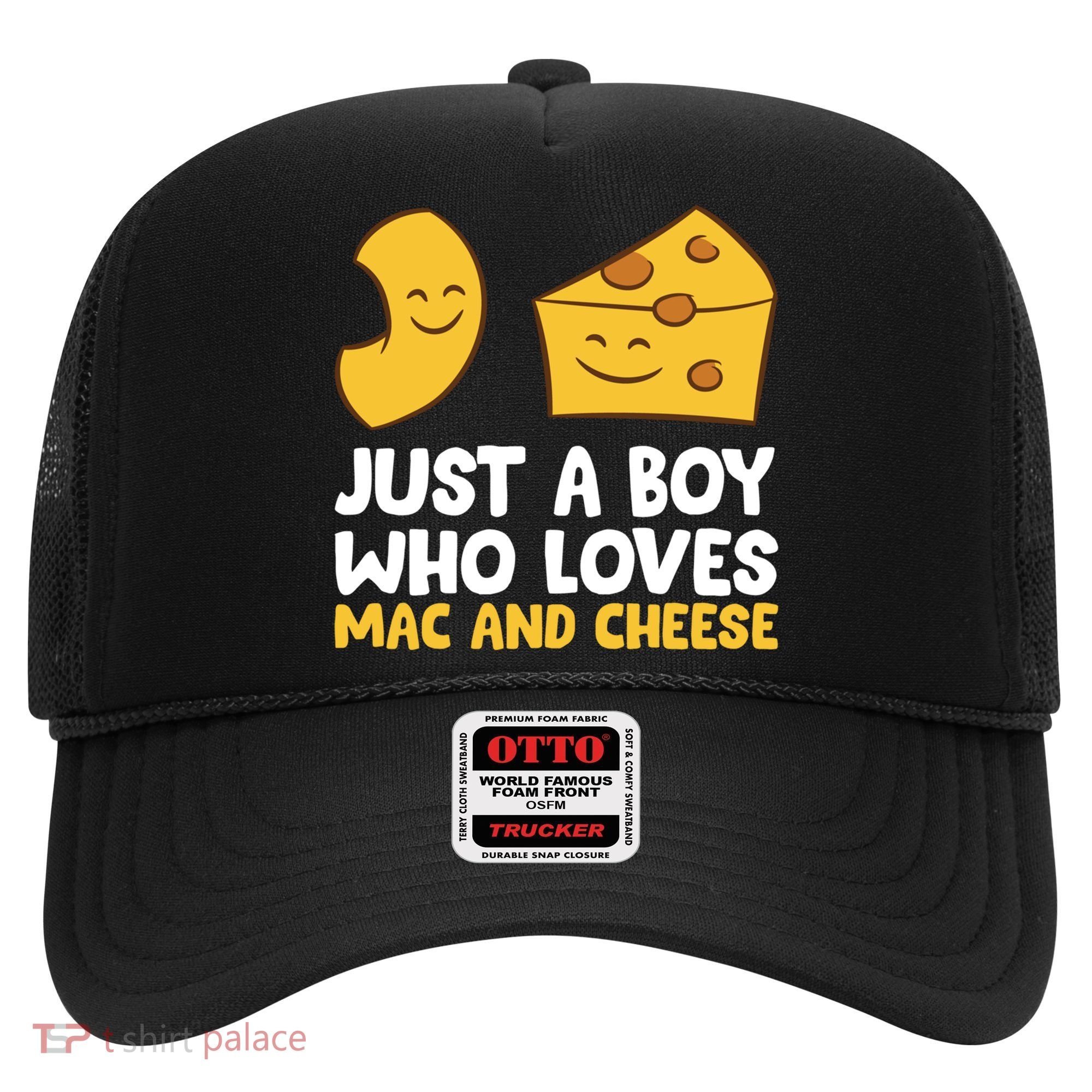 Macaroni And Cheese Just A Boy Who Loves Mac And Cheese Funny Gift Hat