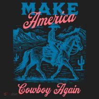 Make America Cowboy Again Western Rodeo Women's Sweatshirt thumb 2