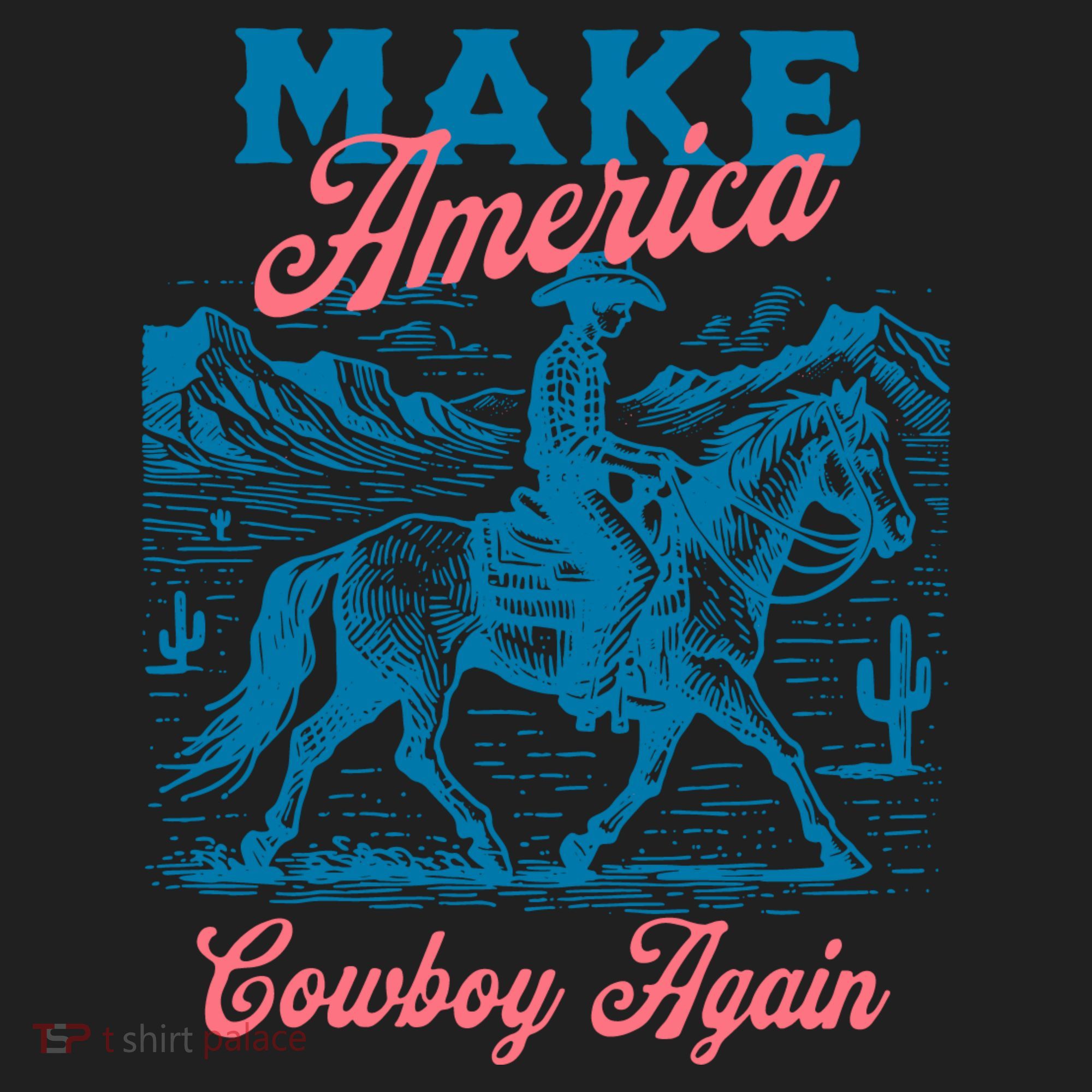Make America Cowboy Again Western Rodeo Women's Sweatshirt