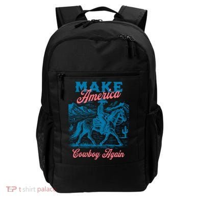 Make America Cowboy Again Western Rodeo Backpack