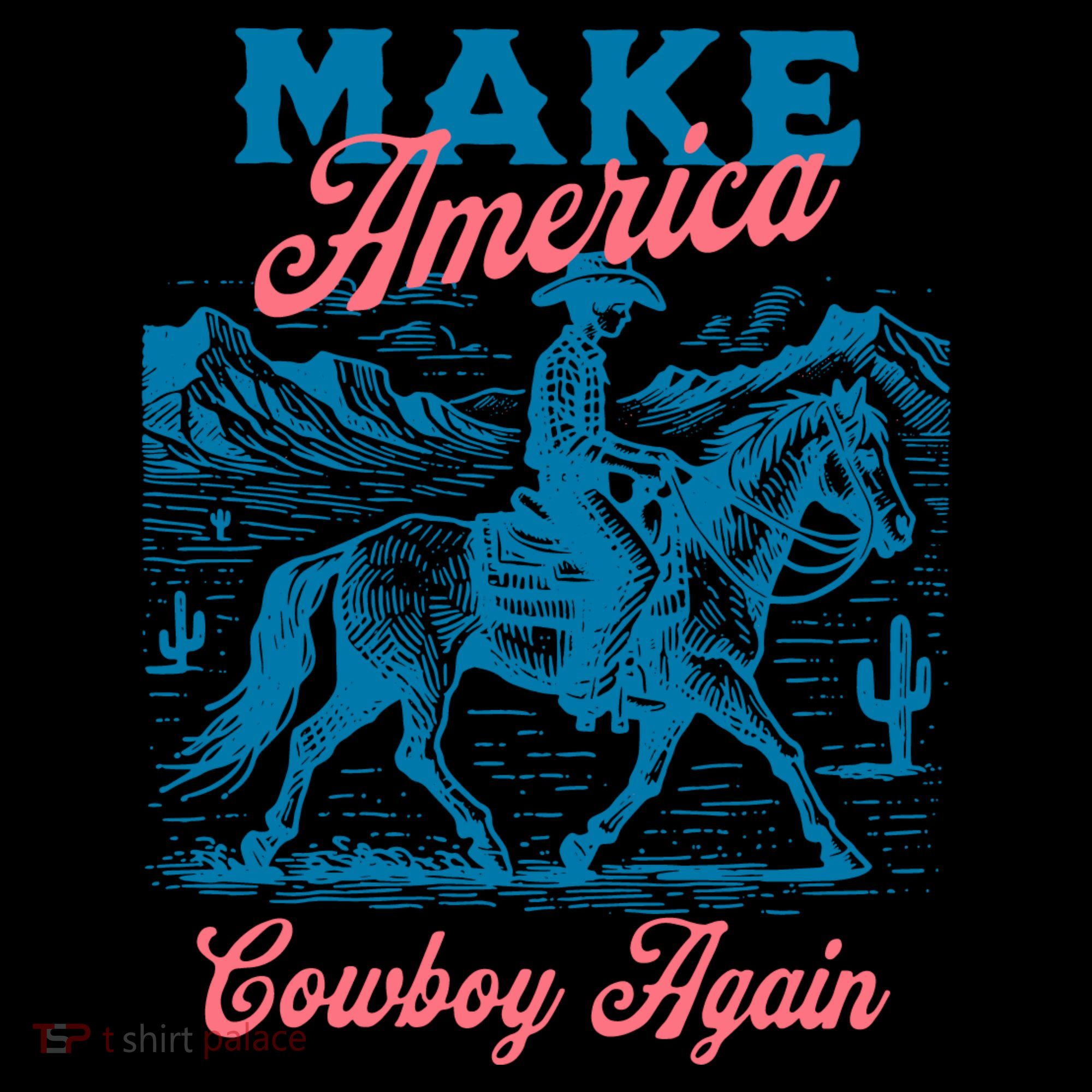 Make America Cowboy Again Western Rodeo Backpack