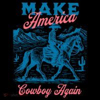 Make America Cowboy Again Western Rodeo Tote Bag thumb 4