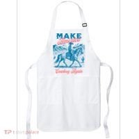 Make America Cowboy Again Western Rodeo Apron thumb 0