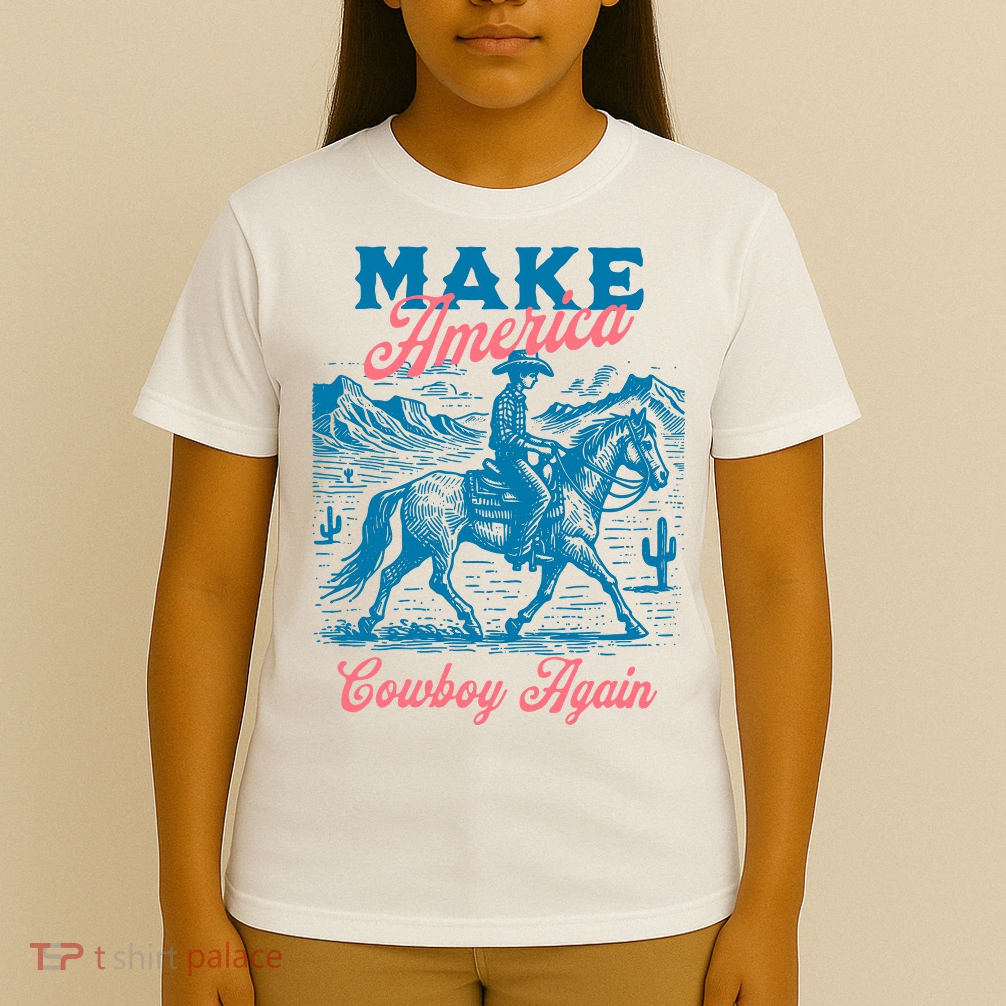 Make America Cowboy Again Western Rodeo T-Shirt