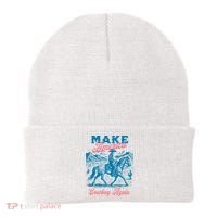 Make America Cowboy Again Western Rodeo Beanie thumb 0