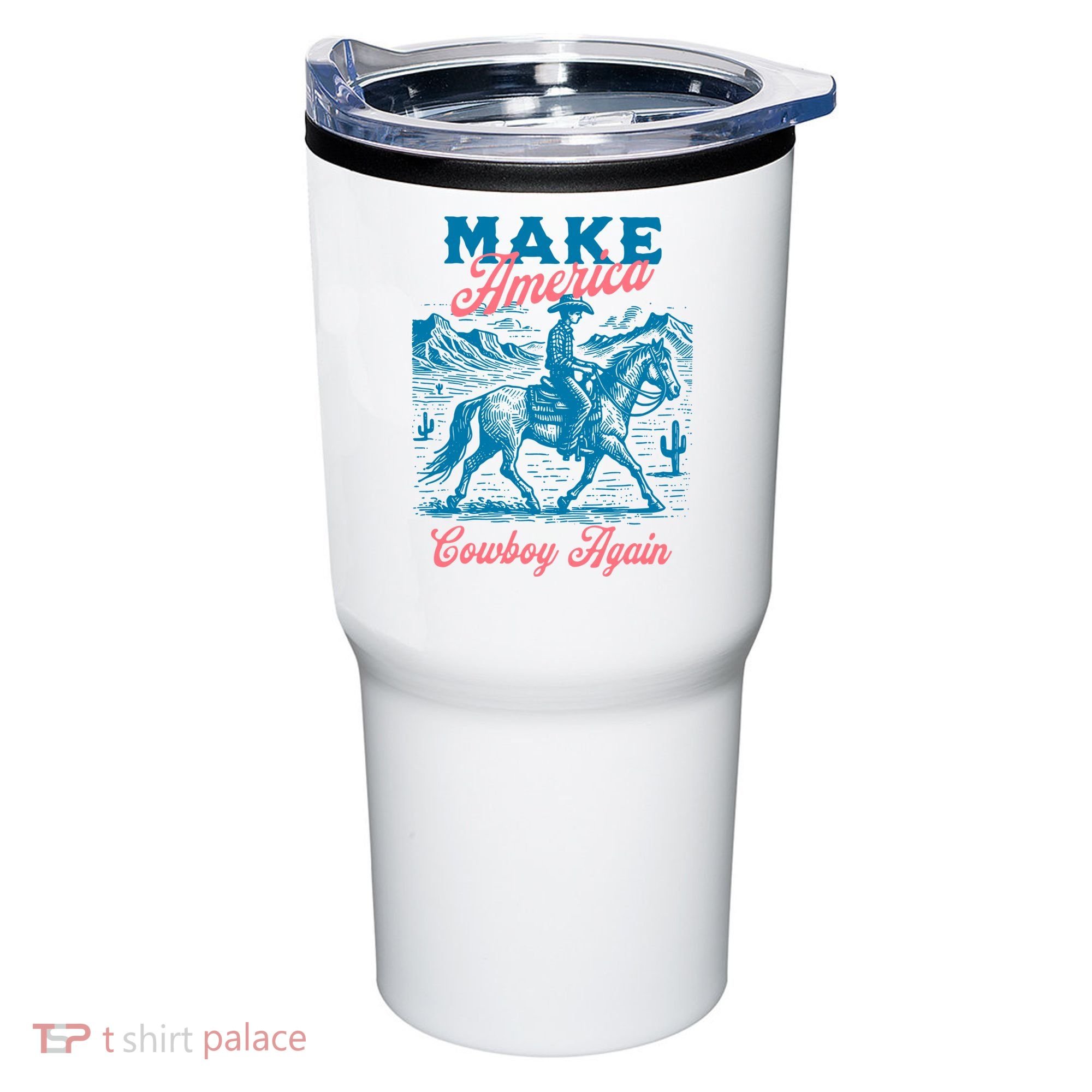 Make America Cowboy Again Western Rodeo Tumbler