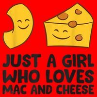 Macaroni And Cheese Just A Girl Who Loves Mac And Cheese Santa Hat thumb 1