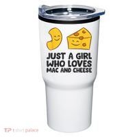 Macaroni And Cheese Just A Girl Who Loves Mac And Cheese Tumbler thumb 0