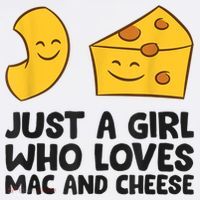 Macaroni And Cheese Just A Girl Who Loves Mac And Cheese Women's Tank Top thumb 5