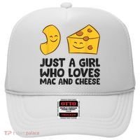 Macaroni And Cheese Just A Girl Who Loves Mac And Cheese Hat thumb 0