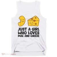 Macaroni And Cheese Just A Girl Who Loves Mac And Cheese Tank Top thumb 0