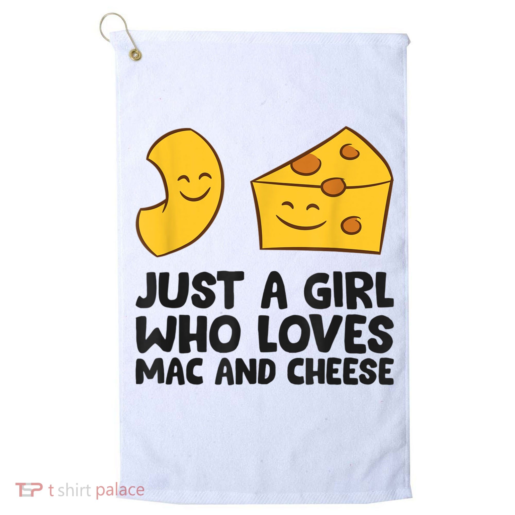 Macaroni And Cheese Just A Girl Who Loves Mac And Cheese Golf Towel