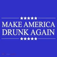 Make America Drunk Again Funny Alcoholic Gift Gift Women's T-Shirt thumb 6