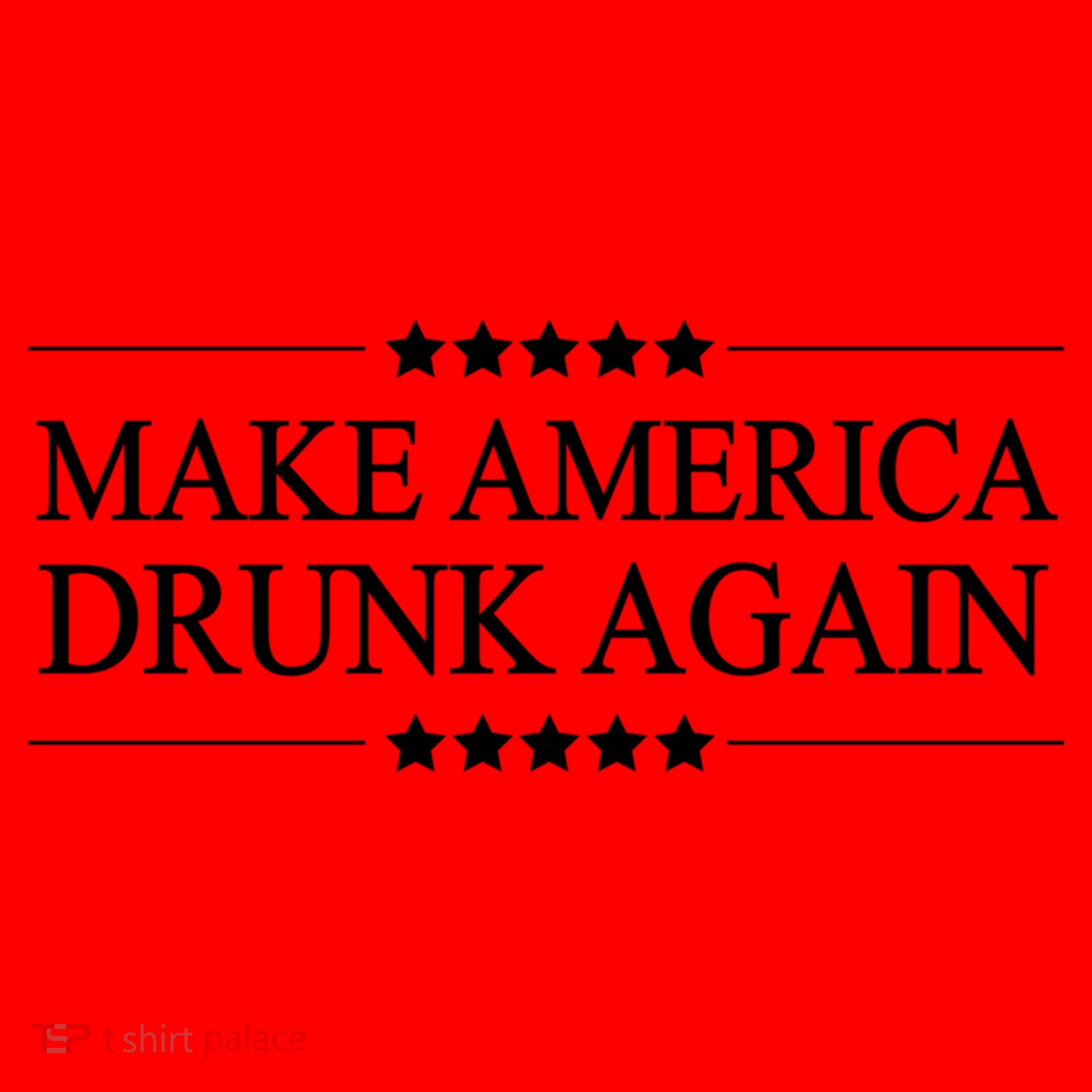Make America Drunk Again Funny Alcoholic Gift Gift Santa Hat