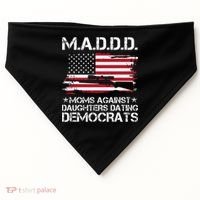 Moms Against Daughters Dating Democrats Mother Day USA-Made Doggie Bandana thumb 0