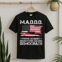 Moms Against Daughters Dating Democrats Mother Day T-Shirt thumb 2