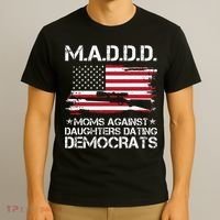 Moms Against Daughters Dating Democrats Mother Day T-Shirt thumb 3