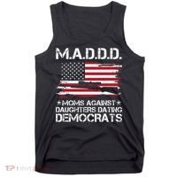 Moms Against Daughters Dating Democrats Mother Day Tank Top thumb 0