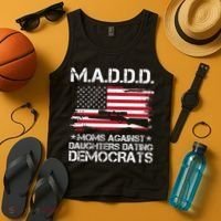 Moms Against Daughters Dating Democrats Mother Day Tank Top thumb 4