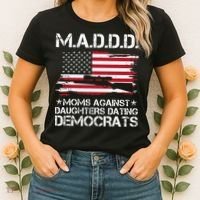 Moms Against Daughters Dating Democrats Mother Day Women's T-Shirt thumb 2