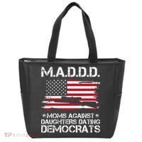 Moms Against Daughters Dating Democrats Mother Day Tote Bag thumb 0