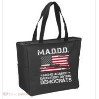 Moms Against Daughters Dating Democrats Mother Day Tote Bag thumb 2