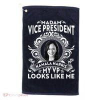 Madam Vice President Kamala Harris My VP Looks Like Me Golf Towel thumb 0