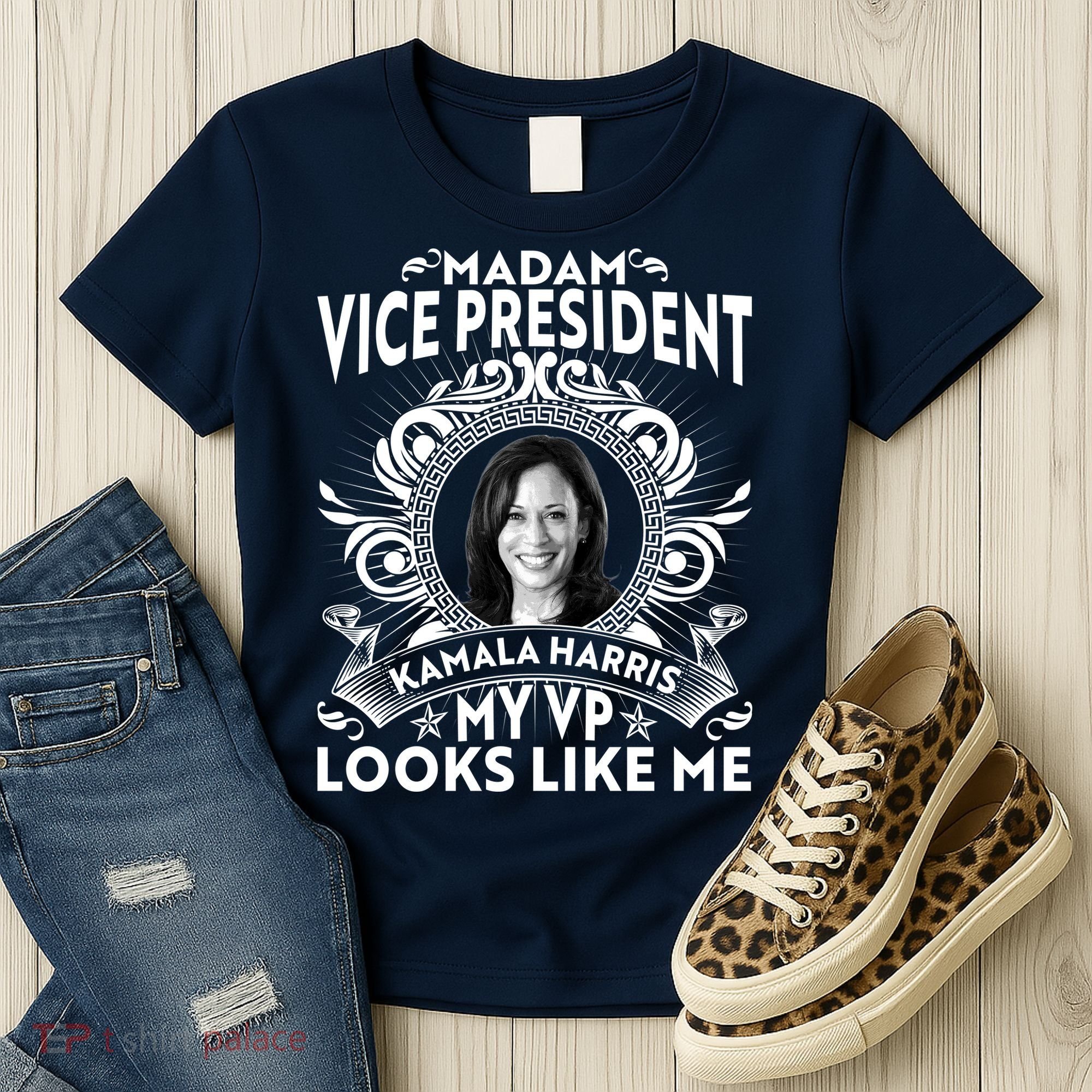 Madam Vice President Kamala Harris My VP Looks Like Me Women's T-Shirt