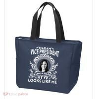 Madam Vice President Kamala Harris My VP Looks Like Me Tote Bag thumb 3