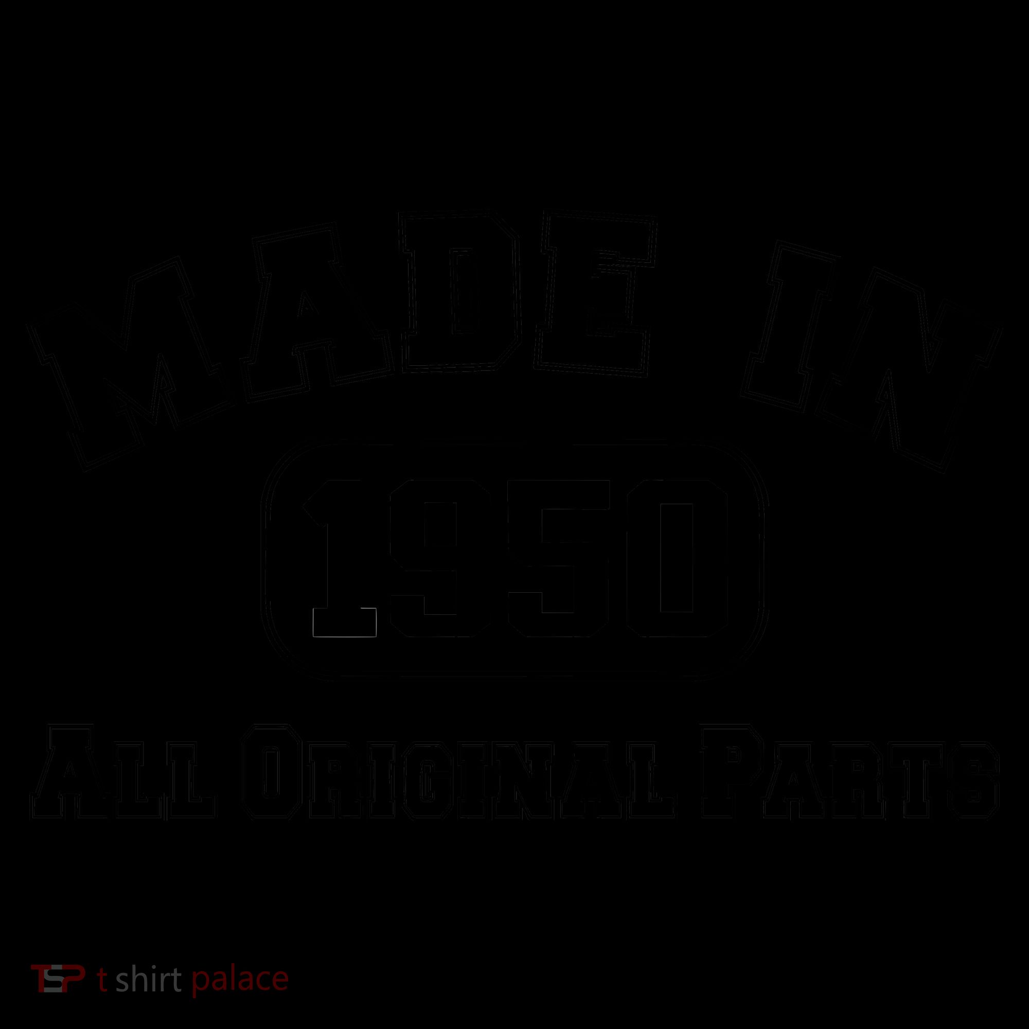 Made In 1950 All Original Parts Coffee Mug
