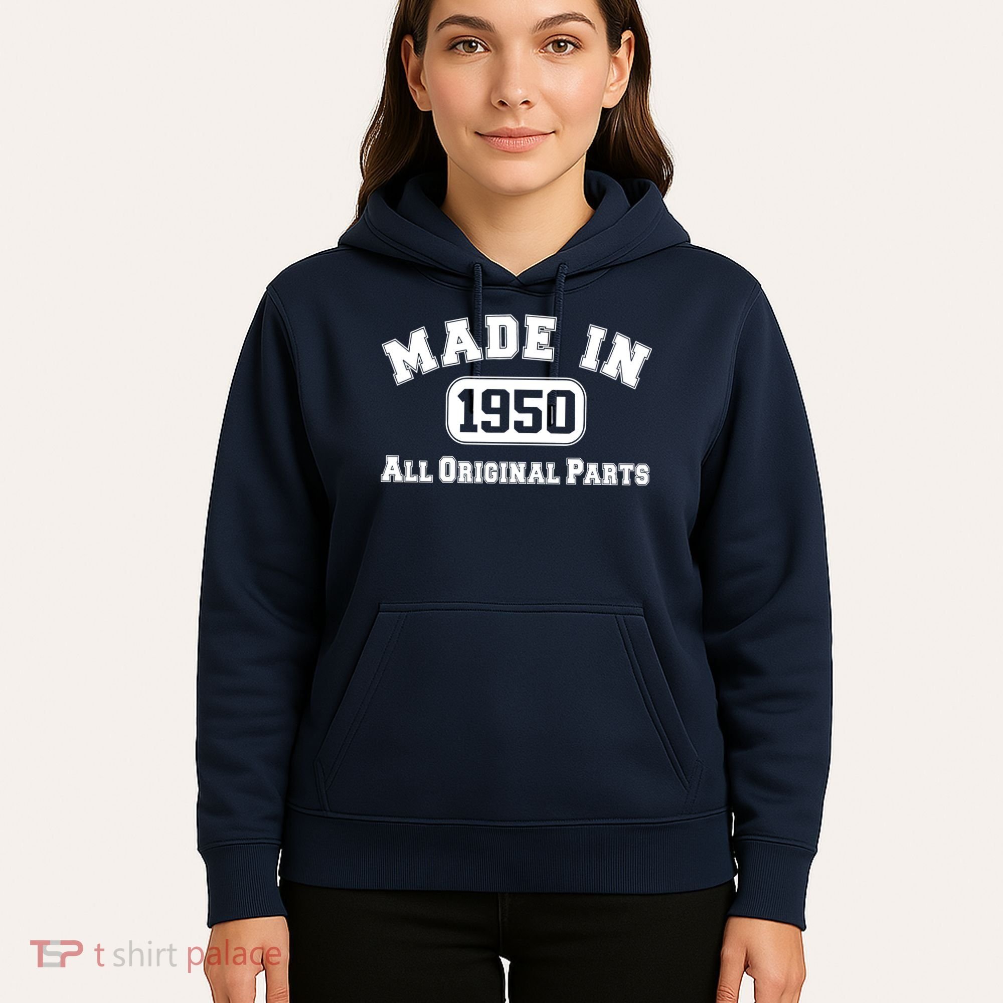 Made In 1950 All Original Parts Hoodie