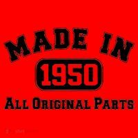Made In 1950 All Original Parts Santa Hat thumb 1